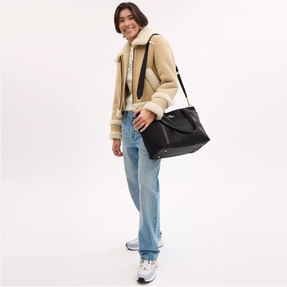 Coach Black Nylon Diaper Bag with Changing Pad *LIKE NEW* - Picture 13 of 15